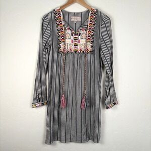 Philosophy Boho Dress Size Small Embroidered Bohemian‎ Dress For Summer Vacation